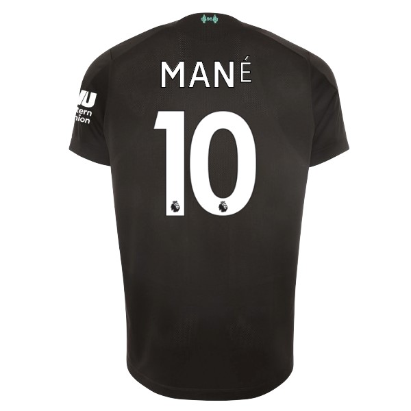 Camiseta Liverpool NO.10 Mane Tercera equipación 2019-2020 Negro